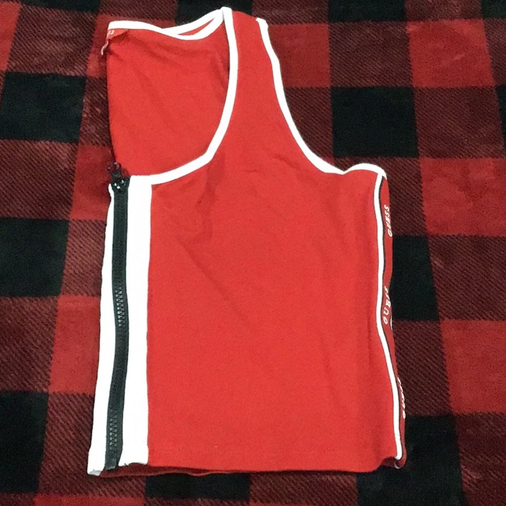 Guess Zip Up Crop 🔝 Size X Large - Picture 7 of 7